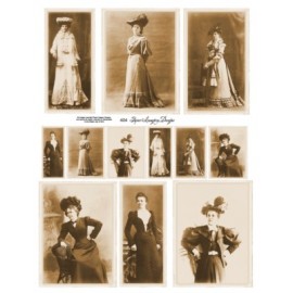 Victorian Women (sepia) 404